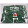 Image 6 : Inaugural Season 2017 - Saskatchewan Rough Riders VS Winnipeg Blue Bombers Cloth - Western Themed Be