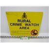 Image 1 : Rural Crime Watch Area Sign