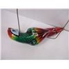 Image 3 : Wooden Ornamental Parrot with Metal Perch