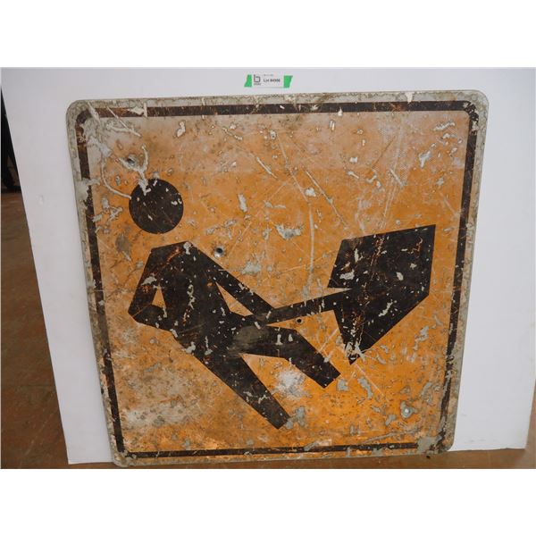 *Large Construction Sign 35