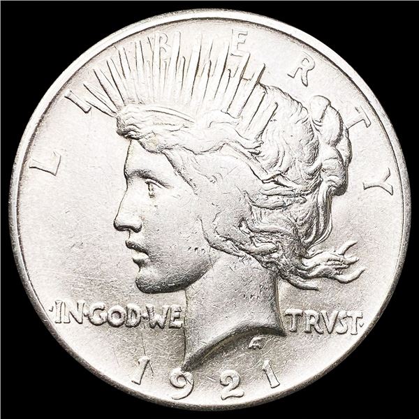1921 Silver Peace Dollar LIGHTLY CIRCULATED