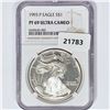Image 1 : 1993-P American Silver Eagle NGC PF69 UC