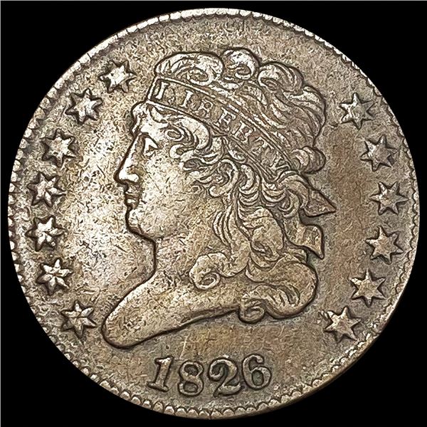 1826 Classic Head Half Cent NICELY CIRCULATED