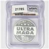 Image 2 : 2024 1oz Silver MAGA King Trump ICG BU DCAM
