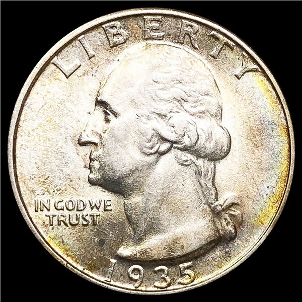 1935-D Washington Silver Quarter UNCIRCULATED