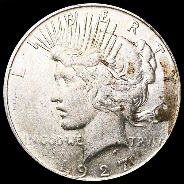 1927-D Silver Peace Dollar CLOSELY UNCIRCULATED