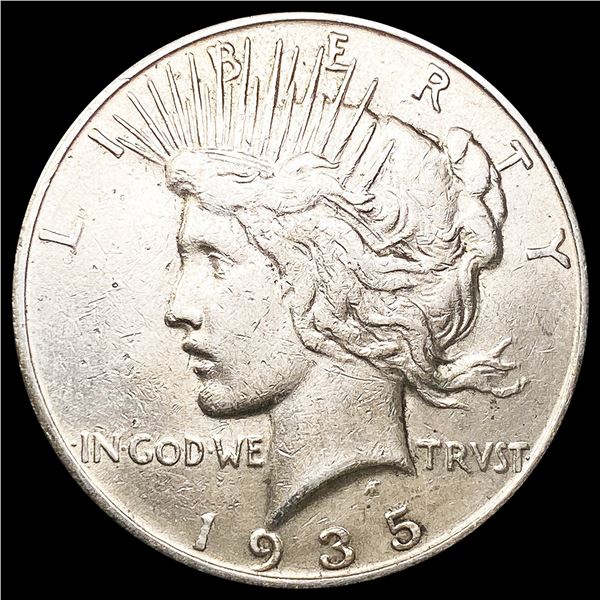 1935-S Silver Peace Dollar CLOSELY UNCIRCULATED