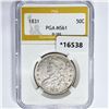 Image 1 : 1831 Capped Bust Half Dollar PGA MS61 O-102
