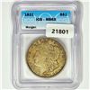 Image 1 : 1921 Morgan Silver Dollar ICG MS63
