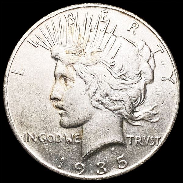 1935 Silver Peace Dollar LIGHTLY CIRCULATED