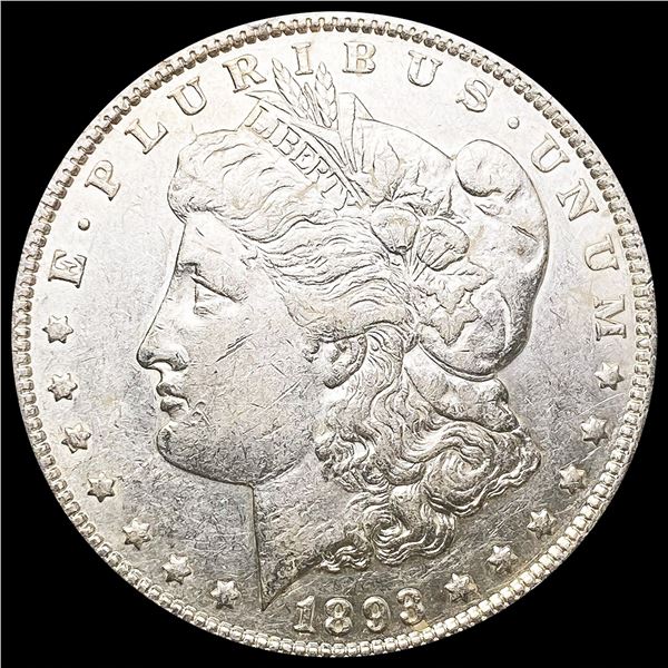 1893 Morgan Silver Dollar CLOSELY UNCIRCULATED