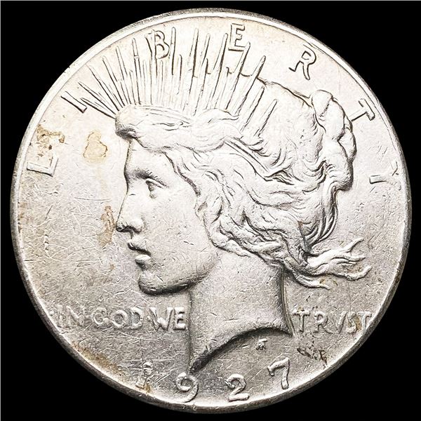 1927 Silver Peace Dollar LIGHTLY CIRCULATED