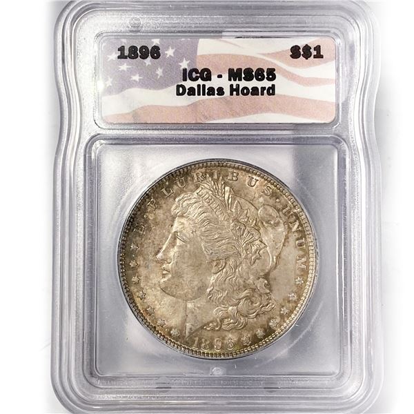 1896 Morgan Silver Dollar ICG MS65