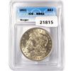 Image 1 : 1921 Morgan Silver Dollar ICG MS62