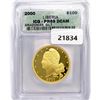 Image 1 : 2000 $100 1oz Liberian Gold ICG PR69 DCAM