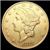 Image 1 : 1877 $20 Gold Double Eagle CLOSELY UNCIRCULATED