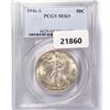 Image 1 : 1946-S Walking Liberty Half Dollar PCGS MS65