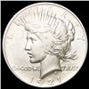 Image 1 : 1921 Silver Peace Dollar NEARLY UNCIRCULATED