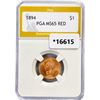 Image 1 : 1894 Indian Head Cent PGA MS65 RED