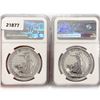 Image 2 : 2023 Set (2) 1oz G.B. S2Â£ NGC GEM UNC Q.