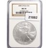 Image 1 : 2006 American Silver Eagle NGC MS70
