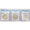 Image 1 : 1943-1947 Set (3) Walking Liberty Half Dollar ICG