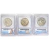 Image 2 : 1943-1947 Set (3) Walking Liberty Half Dollar ICG
