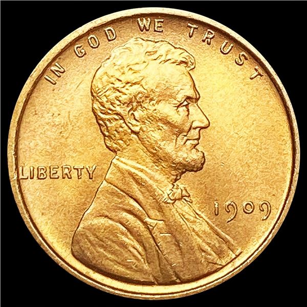 1909 VDB RD Wheat Cent UNCIRCULATED