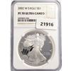 Image 1 : 2002-W American Silver Eagle NGC PF70 UC