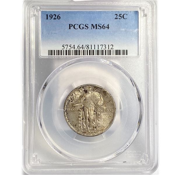 1926-D Standing Liberty 25C PCGS MS64 Mislabeled