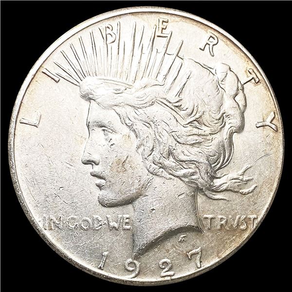 1927 Silver Peace Dollar CLOSELY UNCIRCULATED