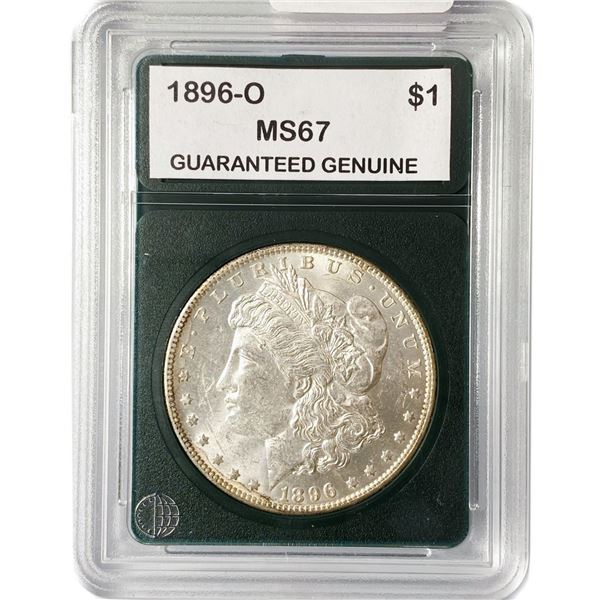 1896-O Morgan Silver Dollar GG MS67
