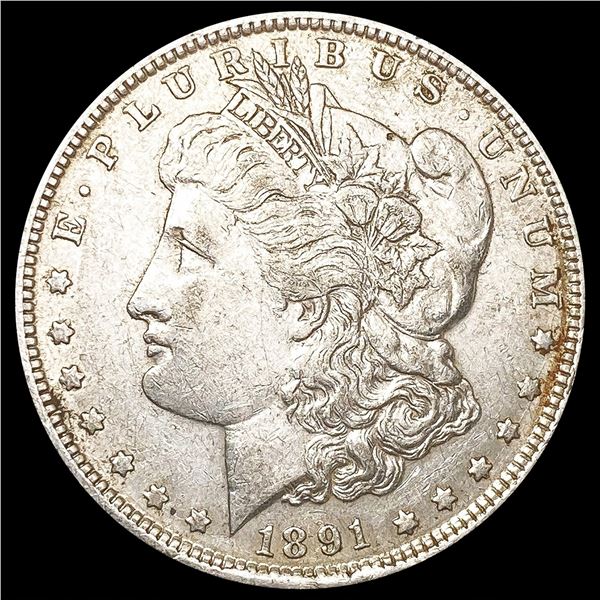 1891-O Morgan Silver Dollar CLOSELY UNCIRCULATED