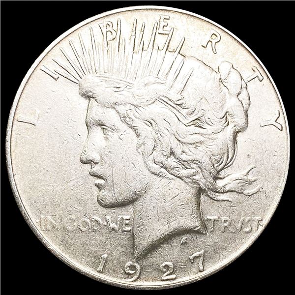 1927-S Silver Peace Dollar LIGHTLY CIRCULATED