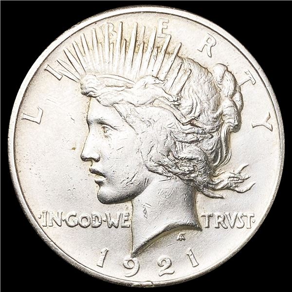 1921 Silver Peace Dollar LIGHTLY CIRCULATED