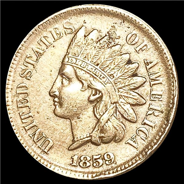 1859 Indian Head Cent ABOUT UNCIRCULATED