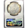 Image 2 : 1880 Morgan Silver Dollar NGC MS64