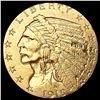 Image 1 : 1915 $2.50 Gold Quarter Eagle CLOSE UNC