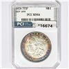 Image 1 : 1878 7TF Morgan Silver Dollar PCI MS64 Rev 79