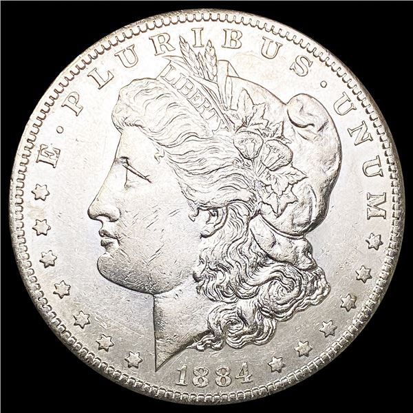 1884-S Silver Peace Dollar CLOSELY UNCIRCULATED
