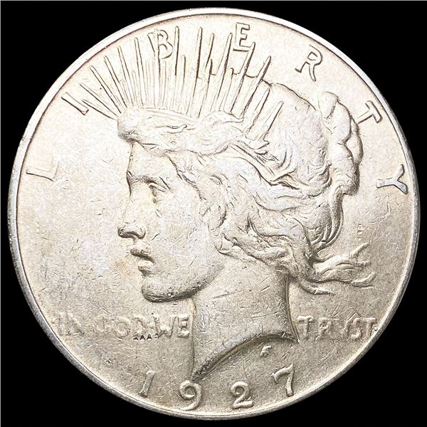 1927-S Silver Peace Dollar LIGHTLY CIRCULATED