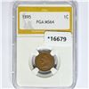 Image 1 : 1895 Indian Head Cent PGA MS64