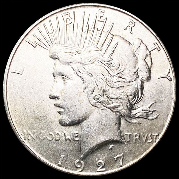 1927-S Silver Peace Dollar CLOSELY UNCIRCULATED