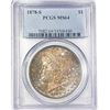 Image 1 : 1878-S Morgan Silver Dollar PCGS MS64