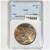 Image 1 : 1922 Silver Peace Dollar NNC MS65