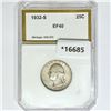 Image 1 : 1932-S Washington Silver Quarter PCI EF40