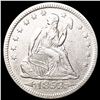 Image 1 : 1853 Arws & Rays Seated Liberty Quarter CLOSELY