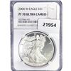 Image 1 : 2004-W American Silver Eagle NGC PF70 UC