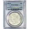 Image 1 : 1921-S Morgan Silver Dollar PCGS MS62