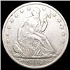 Image 1 : 1855-O Arws Seated Liberty Half Dollar ABOUT UNC